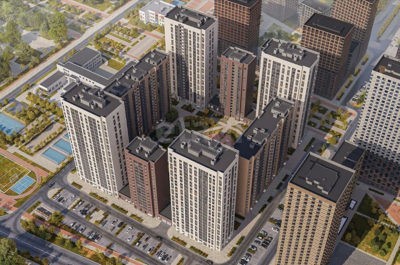 1 комн. квартира, 43 м², 16 этаж 
