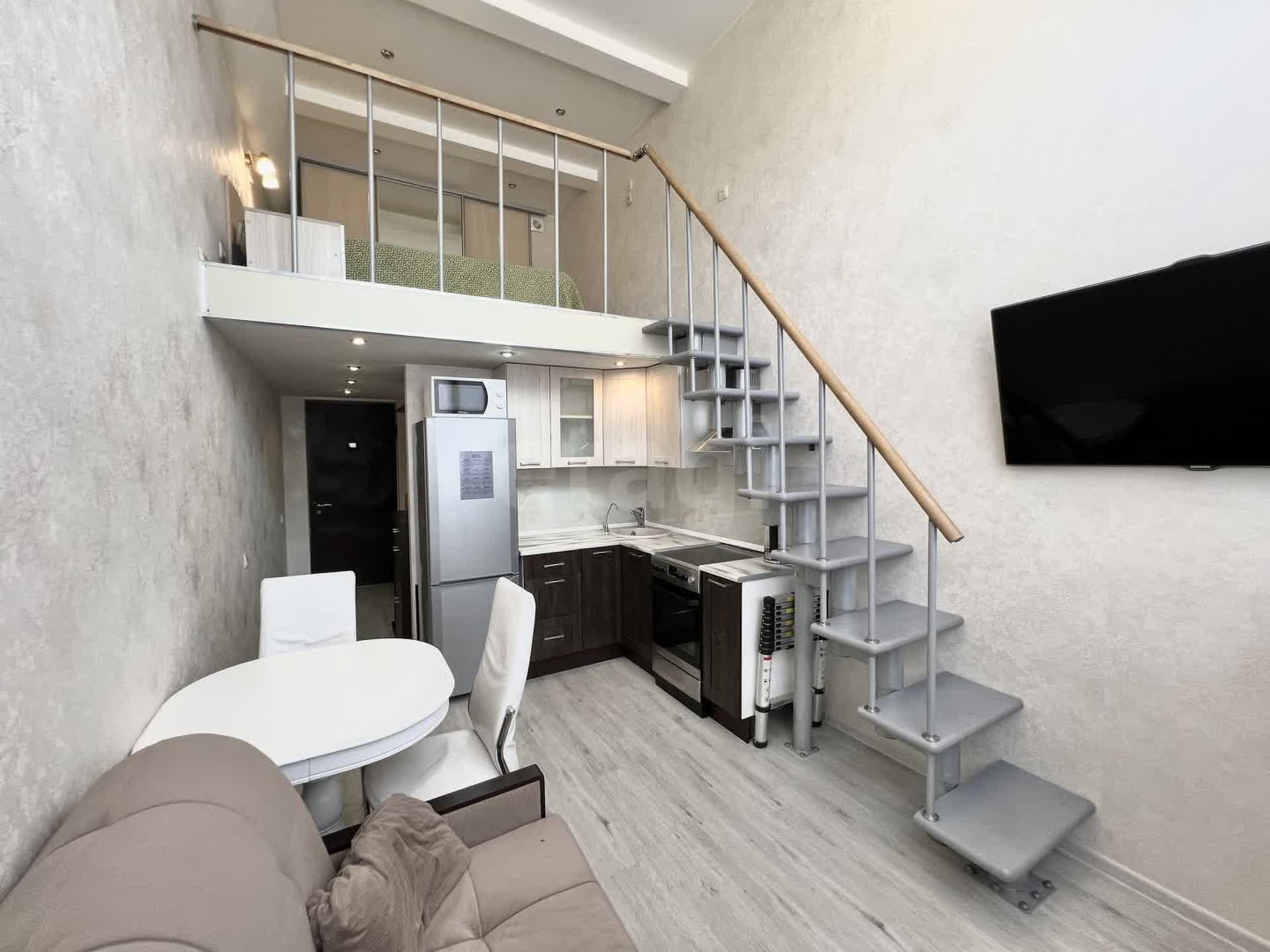 студия, 30 м², 1 этаж 