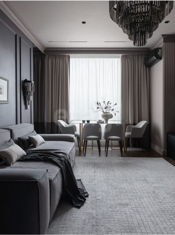 3 комн. квартира, 78.5 м², 38 этаж 